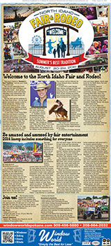 North Idaho Fair Rodeo 2014